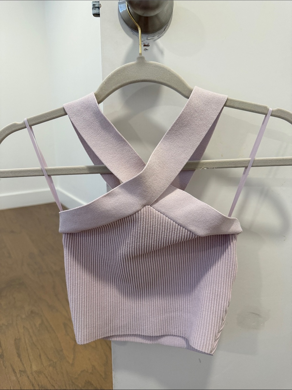 Aritzia Lilac Top